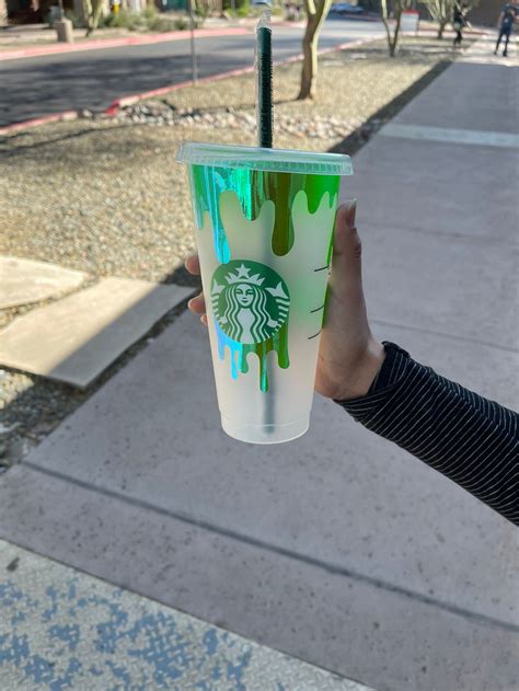 Slime starbucks cup - Every Starbucks Holiday Cup Design Since 1997. This year marks the 25th anniversary of Starbucks "red cups" — which actually started out purple. By Adam Campbell-Schmitt. Published on November 4 ...
